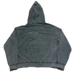 Black Saint Vanity Studded Zip-Up Hoodie Back View