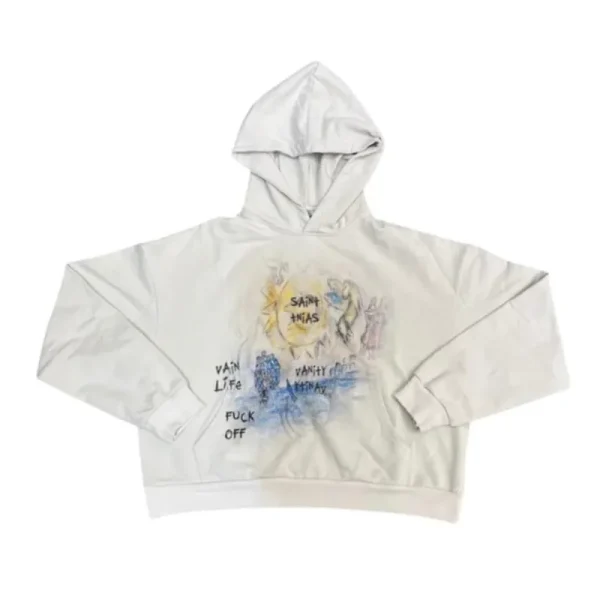 White Saint Vanity Fuck Off Hoodie