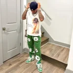 White Saint Vanity We Trust T-Shirt Full