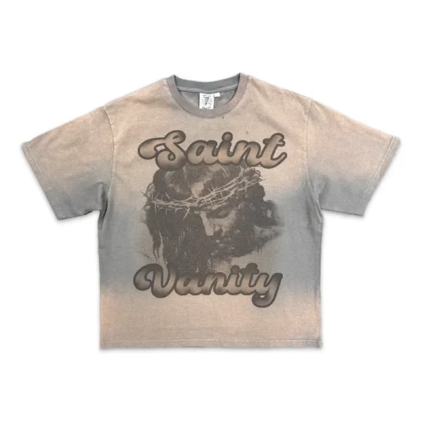 Grey Saint Vanity Jesus T-Shirt