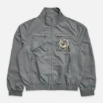 Grey Saint Vanity Nylon Zip-Up Short Set - Image 2