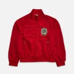 Red Saint Vanity Nylon Zip-up Jacket