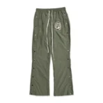 Army Green Saint Vanity Nylon Track Pants