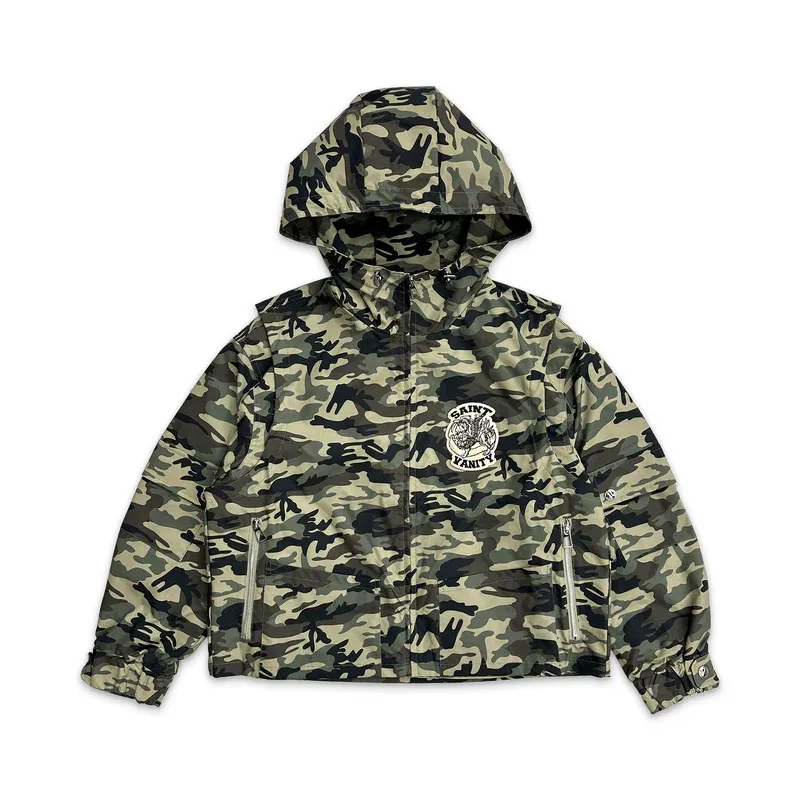Camo Saint Vanity Nylon Hooded Jacket