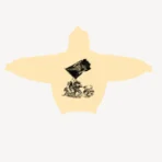 Cream Saint Vanity Flag Hoodie Back