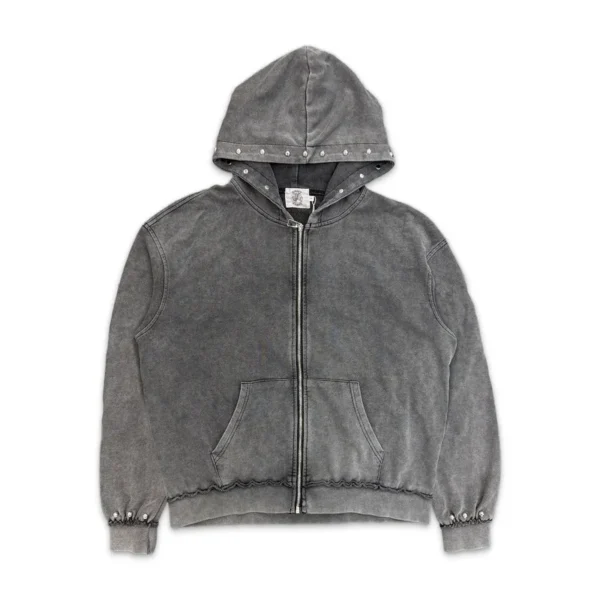 Faded Black Saint Vanity French Terry Jacket