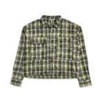 Green-Brown Saint Vanity Classic Logo Flannel