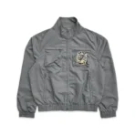Grey Saint Vanity Nylon Cargo Zip-Up Jacket