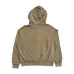 Sand Saint Vanity French Terry Studded Zip-Up Hoodie Back