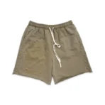 Sand Saint Vanity Terry Studded Logo Shorts