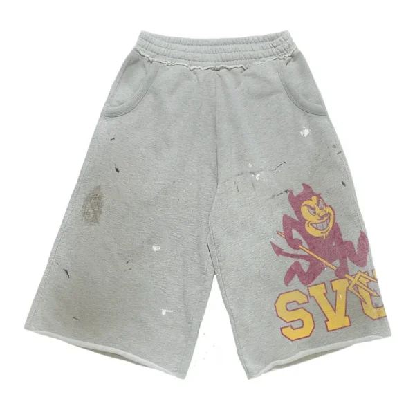 Grey Saint Vanity Sun Devil Long Shorts